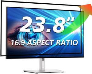 Halloive [2-Pack] 23.8 Inch Computer Screen Protector Blue Light and Anti Glare Filter, Eye Protection Computer Blue Light Blocking Screen for 23.8" with 16:9 Aspect Ratio Widescreen Computer Monitor