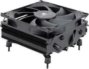 Thermalright AXP90-X47 Black ITX Low Profile CPU Air Cooler, 47mm Height, TL-9015B Slim PWM Fan, AGHP Technology, for AM4/AM5/Intel lga1700/1851/1150/1151/1155/1156/1200(Black)