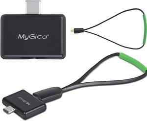MyGica Type-C USB TV Tuner Card, Watching ATSC Digital TV Anywhere,Freeview HD TV Receiver, Recast Wireless HDTV Stick Tuner Adapter,USB TV Antenna for Android Phone Tablet PC Pad,No Internet Need