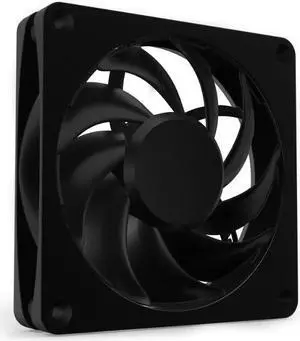 Alphacool Apex Stealth Metal Fan 3000rpm (120x120x25mm) Case Fan for PC (Matte Black)