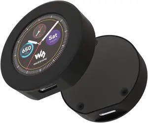 Waveshare RP2040 MCU Board with 1.28inch Round Touch LCD with CNC Metal Case 240x240 Pixels 65K RGB Color IPS Display, Based on Raspberry Pi RP2040,Onboard Accelerometer and Gyroscope Sensor
