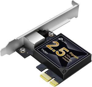 TP-Link 2.5GB PCIe Network Card (TX201) - PCIe to 2.5 Gigabit Ethernet Network Adapter, Supports Windows 11/10/8.1/8/7, Win Server 2022/2019/2016, Linux