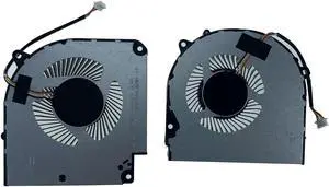 Rangale CPU and GPU Cooling Fan for Gigabyte Gaming G5 KC G7 KC G5 GE KE ME G7 KE RP47, Aorus 7 SA, Aorus 5 KB RC45, Aorus 5 SB, Aorus 5 MB Series DFS5K221153711 DFS5M325063B1N(Thick Pairs)