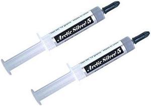 Arctic Silver 5 Thermal Compound Large Size-12.0 Gram Tube 2 Pack