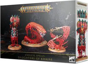 Games Workshop - Age of Sigmar - Endless Spells: Daughters of Khaine, Schwarz