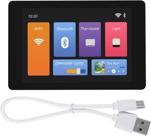 ESP32 Development Board WT32-SC01 Plus with 3.5in 320 * 480 Based on ESP32-WROVER-B Multi-Touch LCD Screen with GUI Firmware 4MB SPI Flash/8MB PSRAM, WiFi, BT, BLE MCU Module for Arduino