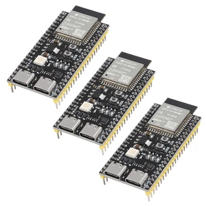 AITRIP 3PCS ESP32-S3-DevKitC-1-N16R8 ESP32-S3 ESP32 WROOM-1-N16R8 Development Boards 16M External Flash Expansion 8M PSRAM with WiFi, Bluetooth 5.0 for Arduino AITRIP 3PCS ESP32-S3-DevKitC-1-N16R8 ESP32-S3 ESP32 WROOM-1-N16R8 Development Boards 16M External Flash Expansion 8M PSRAM with WiFi, Bluetooth 5.0 for Arduino