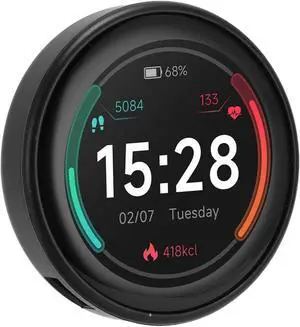 ASHATA Touch Round LCD Module with Touch Panel, ESP32 1.28inch Round Touch LCD Bluetooth Development Board, 240x240 IPS Display Module
