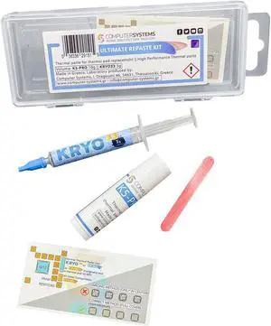 Ultimate Repaste KIT K5 PRO 10g & KRYO33 3g Thermal Paste and Thermal Putty Pad Replacement Set Compatible with Apple iMac, Asus ROG, Acer Nitro, MSI laptops, RTX 3080, PS4, Nintendo Switch, Xbox