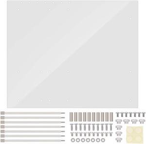 Acrylic Frame 4mm Transparent Fashion DIY Base Stand Suitable for ATX motherbar,Can accommodate high Performance PC Open Frame