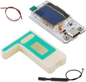 DIYmalls 915MHz LoRa 32 V3 ESP32 OLED Board + 915 MHz LoRa Antenna + LoRa Case Enclosure for Meshtastic LoRaWAN, not Compatible with Heltec LoRa32 V2