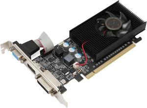 Dpofirs GT210 Graphics Card, DDR3 1GB 64bit Gaming Graphics Card with DVI VGA Ports, PCIe 2.0, Supports for DirectX10.1, Computer Graphics Card for Office Video Game