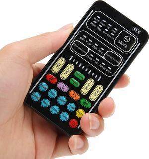 Portable Voice Changer, Multifunctional Mini Voice Changer Device with 8 Kinds of Sound Changes, Handheld Sound Card for Mobile Phone PC