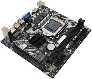 H6 ME Desktop Computer Motherboard, LGA 1155 Socket, DDR3, SATA2.0 x 4, PCIe 16X, USB2.0 x 10, VGA, HDMIs, WiFi M.2, NVME M.2, DEBUG Pin, ITX Motherboard H6 ME Desktop Computer Motherboard, LGA 1155 Socket, DDR3, SATA2.0 x 4, PCIe 16X, USB2.0 x 10, VGA, HDMIs, WiFi M.2, NVME M.2, DEBUG Pin, ITX Motherboard
