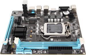 LGA 1155 CPU Slot Desktop Motherboard, H61 LGA 1155 Gaming Motherboard, Channel DDR3, M.2 NVMe NGFF, 3 Phase Power, HD VGA Output