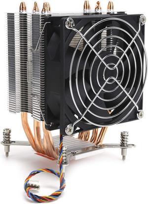 CPU Air Cooler, CPU Cooling Fan Liquid Heat Sink, 4 Heatpipes, 90mm PWM CPU Fan, Computer ITX Heatsink for Intel LGA 2011 1366 1150 1151 1155 1156