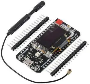 DIYmall LoRa GPS Module LoRaWAN HTCC-AB02S Development Board 868MHz 915MHz with 0.96 inch OLED Display CP2102 ASR6052 Chip LoRa Kit for Arduino IoT