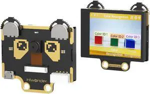 AI Vision Camera Module for Arduino Raspberry Pi Microb ESP32 STM32 Robot Vision Sensor USB Smart Camera with Fill Lights, Object/Color/Face/Tag/QR Recognition, Feature Detect, Line Track - WonderCam