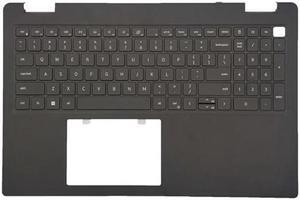 Jxjslp Replacement Backlit Keyboard Palmrest Upper Case for DELL Latitude 3520 E3520 Assembly US Layout DJP76 0DJP76 Black
