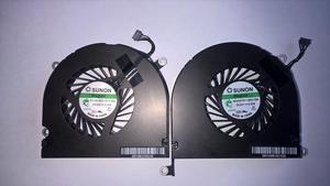 Left and Right Side CPU Cooling Fan Assembly for Apple MacBook Pro 15" A1286 (2008, 2009, 2010, 2011, 2012)