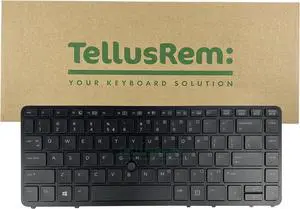 Replacement US Backlit Keyboard for HP 840 G1, 840 G2, 850 G1, 850 G2