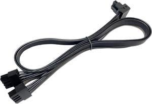 12VHPWR PCIe 5.0 Cable for Corsair, 600W PCIe 5.0 / Gen 5 12VHPWR PSU Cable Compatible with Corsair - Fits Type-4 PSUs Dual 8-pin PCIe - 12+4pin Connector GPUs (Type B)