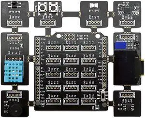 Treedix Electronic Projects Basic Starter Kit All in one Beginner Kit with 8 Sensors Detachable Compatible with Arduino for Beginner Adults Teens Learning