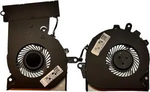 VoltaGuru New Laptop CPU+GPU Cooling Fans for HP Omen 15-CE PN: 929455-001, 929456-001, L22261-001