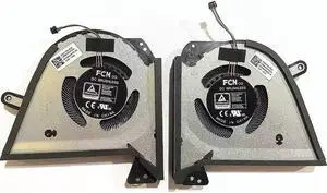 VVIEER New CPU & GPU Cooling Fan for Asus Zephyrus GA503Q GA503QC GA503QE GA503QM GA503QR GA503QS / Zephyrus M16 (2022) GU603Z GU603ZE GU603ZM GU603ZW GU603ZX / Zephyrus M16 GU603H