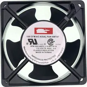 for 4WT47 AXIAL Fan 115V-AC 105CFM Cooling Fan D506793,120mm Cabinet Welding Cooling Fan, Square ac axial Fan