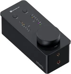 Fosi Audio SK02 DAC Amp Headphone Amplifier Desktop USB C to AUX Digital to Analog Audio Converter Adapter Preamp Optical to 3.5mm 4.4mm Balanced Combo for Home Audio System