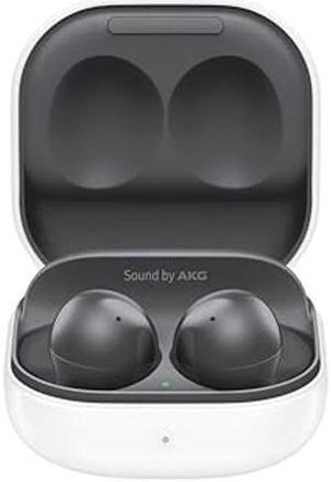 SAMSUNG Galaxy Buds 2 True Wireless Bluetooth Earbuds Noise Cancelling Comfort Fit In Ear Auto Switch Audio Long Battery Life Touch Control Graphite US Version 1Yr Manufacturer Warranty