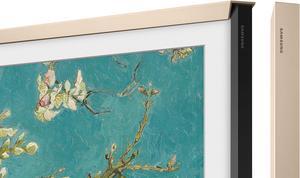SAMSUNG 43" The Frame TV Customizable Bezel, Magnetic, Quick and Easy Installation, VG-SCFC43SGMZA, 2023, Sand Gold Metal
