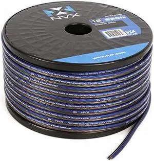 NVX XWS1250 50 feet of True Spec 12 Gauge 100% Oxygen-Free Copper EnvyFlex Speaker Cable/Wire