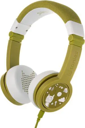 Tonies Foldable Wired Headphones for Kids - Green [Discontinued]