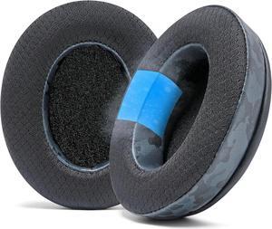 WC Freeze Crusher - Cooling Gel Earpads Compatible with Skullcandy Crusher, by Wicked Cushions - Fits Skullcandy Crusher & Hesh 3 Headphones, Soft Memory Foam, Cooler for Longer | Black Camo