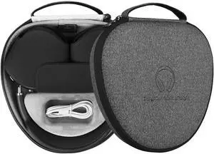 for Apple AirPods Max Case Accessory: WIWU AirPod Max Case with Sleep Mode | Airpod Max Accessories for Apple Headphones | Ultra-Slim Travel Carrying Case | Portable Storage Bag | Gray