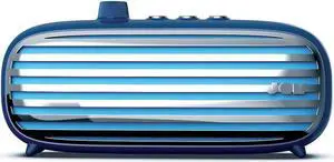 JAM Retro Classic+ Blutooth Speaker, 12 Hours Play Time, Aux-in Port, USB Charging, Blue