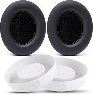 WC Earpads and SweatZ Protective Ear Covers Compatible with Beats Studio 2 & 3, Wired and Wireless | Not for Beats Solo | Black & White