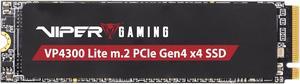 Patriot Memory Viper VP4300 Lite 1TB M.2 PCIe Gen4 x4 SSD, Compatible with PS5