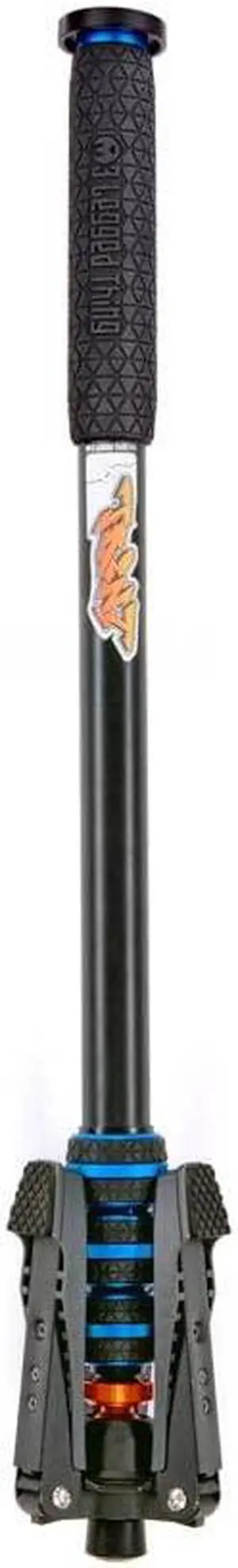 3 Legged Thing Punks Trent 2.0 Monopod with Docz2 Foot Spreader Kit - Lightweight Magnesium Alloy Camera Monopod with Multiple Uses for Heavy Equipment (TRENTKITBLUE2.0)