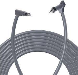 XTAR Starlink Satellite Replacement Cable for Starlink Rectangular Satellite V2, 75FT Starlink Cable Extension Waterproof (75FT/22.9M)