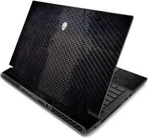 MightySkins Carbon Fiber Skin for Alienware m17 R2 (2019) - Ripped | Protective, Durable Textured Carbon Fiber Finish | Easy to Apply, Remove, and Change Styles | Made in The USA