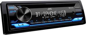 JVC KD-TD71BT Bluetooth Car Stereo Receiver with USB Port - AM/FM Radio, CD and MP3 Player,  Alexa, 13-Digit LCD Dual-Line Display - Single DIN - 13-Band EQ (Receiver Only)