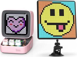 Divoom Ditoo-Bluetooth-Speaker Pixel Speaker with Pixoo-Max Digital-Frame