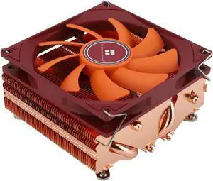 Thermalright AXP90 X53 Full Low Profile ITX CPU Cooler,with 92mm Slim PWM Fan for 2700RPM High Speed ITX CPU Fan,Pure Copper Version,for Intel LGA1150/1151/1200/1700/AMD AM4/AM5