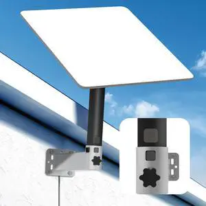 Starlink Gen 2 Mount, Starlink Long Wall Mounting Kit with Hole Adapter, Starlink Internet Kit Satellite Pole Mount for Starlink Gen 2 Standard Actuated & High Performance Dishes