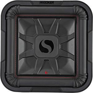 KICKER 46L7T124 L7T L7-Thin 12-Inch (30cm) Subwoofer, Dual Voice Coil, 4-Ohm, 600 Watt