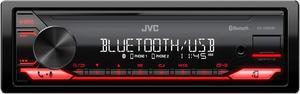 JVC KD-X280BT Bluetooth Car Stereo w/USB Port - AM/FM Radio, MP3 Player, High Contrast LCD, 50 Watts, Detachable Face Plate - Single DIN - 13-Band EQ