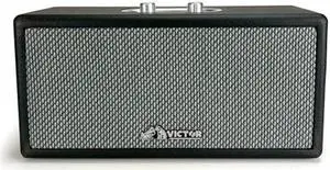 VICTOR Portable Speaker with Bluetooth(r) and Built-in Rechargable Battery, Black
